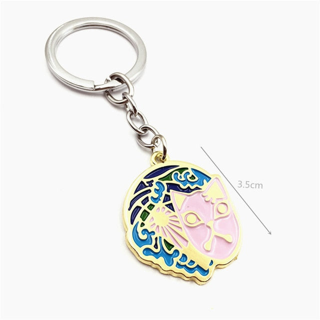 Domineering Fantasy Axe Model Keyring Keychain