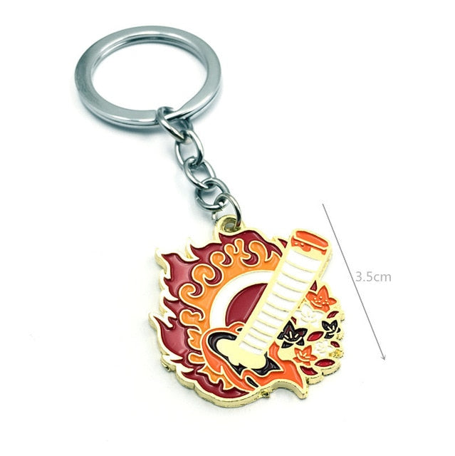 Domineering Fantasy Axe Model Keyring Keychain