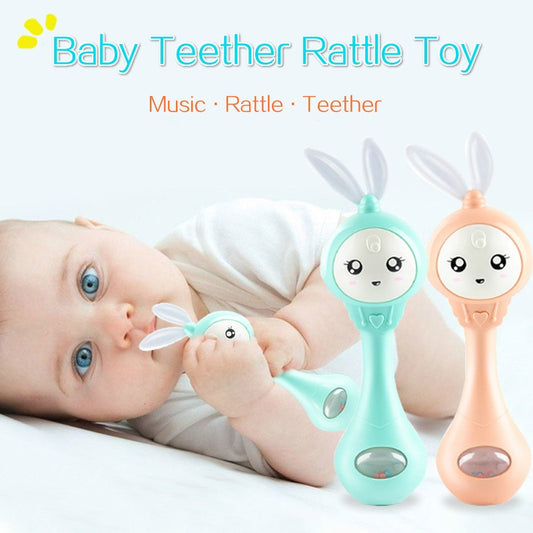 Baby Teether Rattle Toy