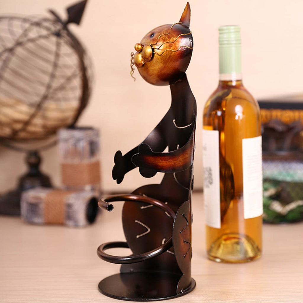 Cat Wine Holder